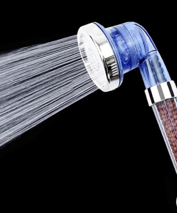 3 Settings Adjustable PC Negative Ions Shower Head, Size: Large, Interface:  2cm, 3 Settings Size: Large,(Blue), 3 Settings Size: Large(Transparent)