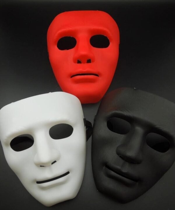 Halloween Festival Bboy Hip-hop Street Step Masquerade Mask, Size: 18-19cm, Random Color Delivery