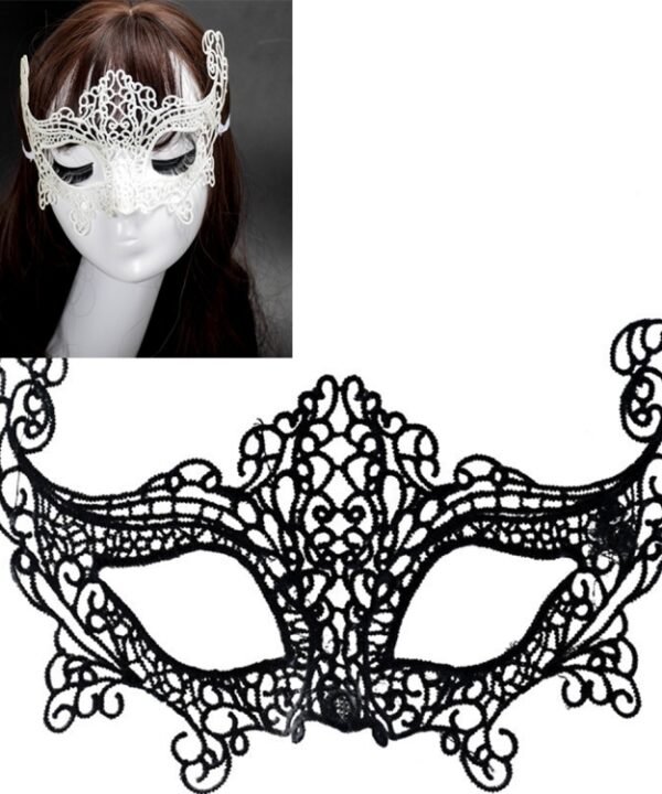 Halloween Masquerade Party Dance Sexy Lady Lace Fox Mask, Fox