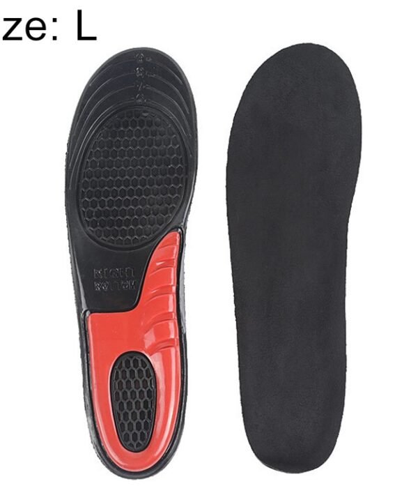 1 Pair Military Training Shock Resistance Sports Insoles Soft and Comfortable Stretch Thick Insoles, Size: L(43-46 Yards), Size: L(43-46 Yards)