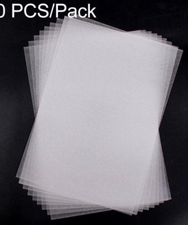 50 PCS Translucent Fine Grinding Heat Shrink Film DIY Heat Shrink Film