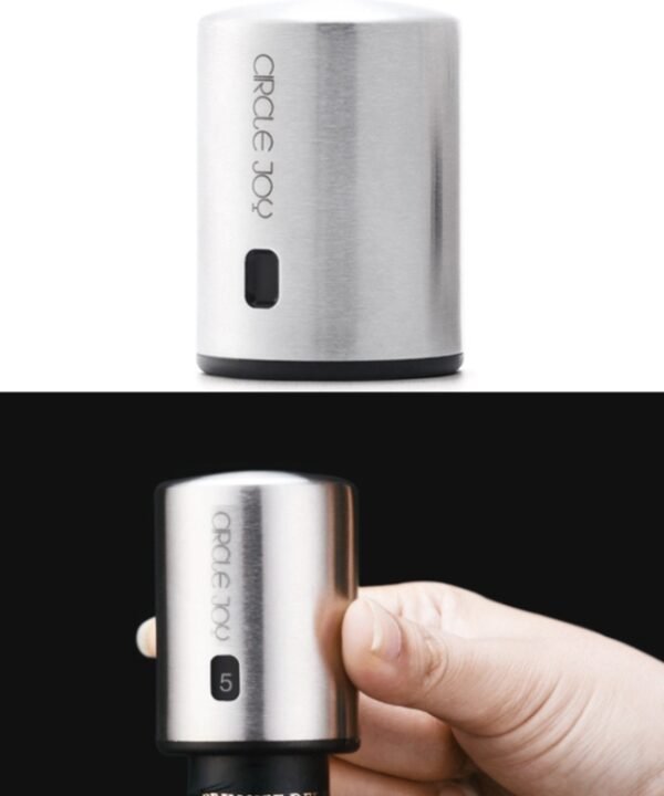 Original Xiaomi Youpin Circle Joy Stainless Steel Vacuum Memory Wine Stopper