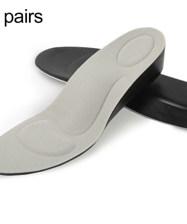 3.5cm PU Breathable Sport Height Increase Insoles, Size: L
