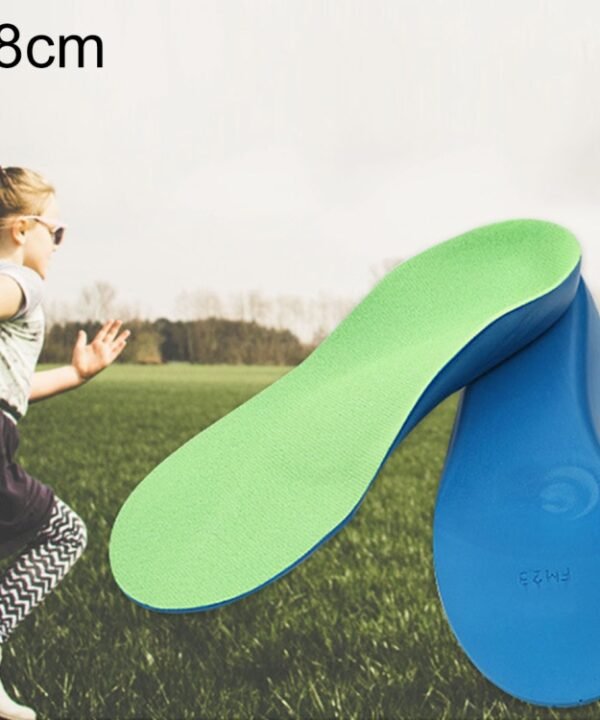 Children PU XO Leg Corrective Insole, Size: 18cm