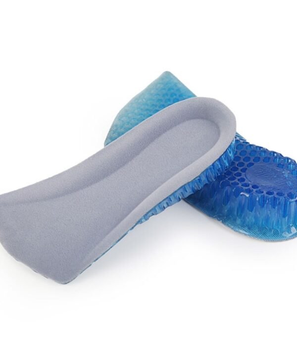1 Pair  3cm Honeycomb Stretch Insert Shoes Height Increase Half Insoles