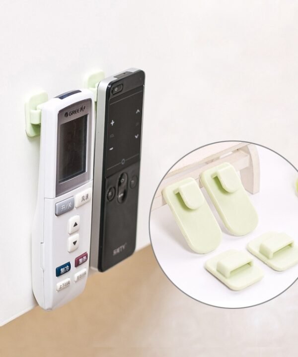 Paste Type Remote Control Receive Hook Multi-functional Wall Hooks, Random Color Delivery