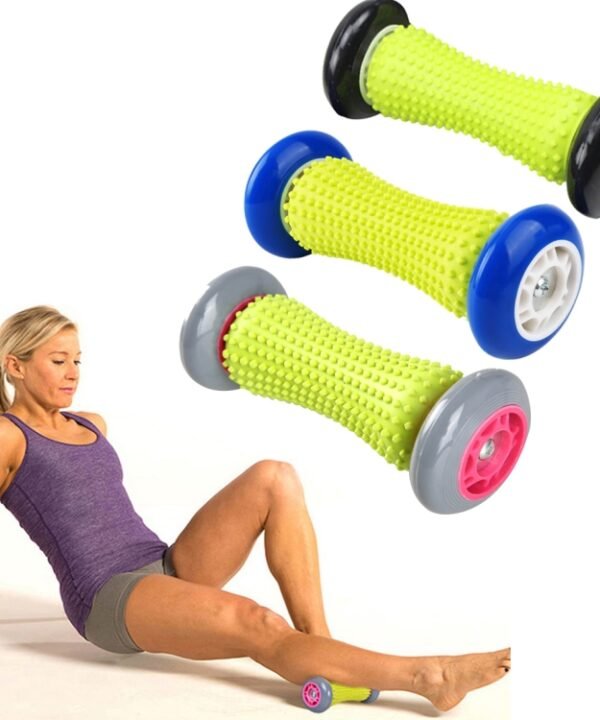 Yoga Health Care Wheel Neck Lumbar Leg Hand Foot Massage Wheel, Random Color Delivery, Length: 17cm