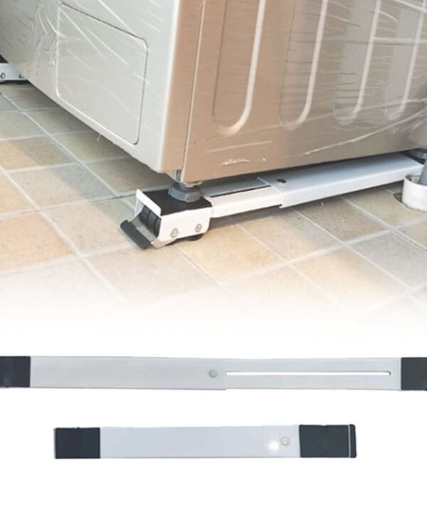 Adjustable Washing Machine Refrigerator Base Stand Bracket Fridge Washing Machine Trolley Bracket Mount
