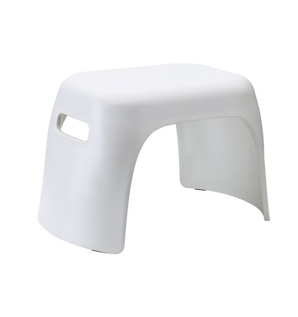 Thickened Plastic Chair Household Footstool Bathroom Anti-skid Small Stool for Children