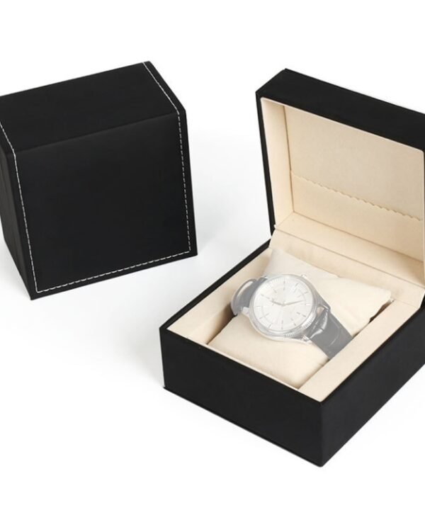 SBH002 PU Wrist Watch Storage Box Protective Case, Size: L