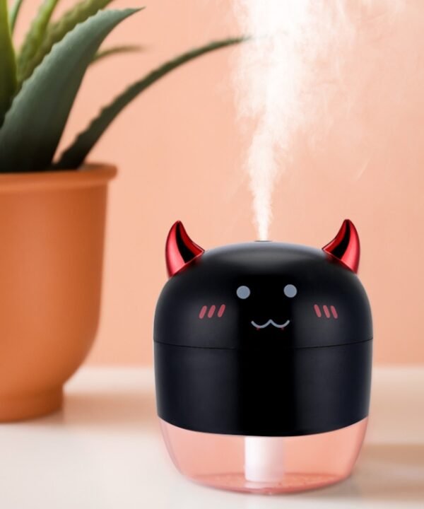 WT-H21 Devil Atomizing Humidifier with Colorful Night Lights, Water Tank Capacity: 200mL