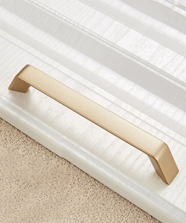 9009-128 Modern Simple Cabinet Door Handle Drawer Wardrobe Zinc Alloy Handle, 9009-128