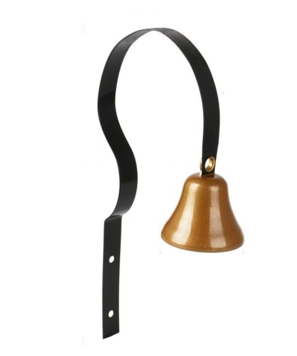Retro Christmas Bell Metal Wall Bells Pet Dog Training Doorbell Home Decor
