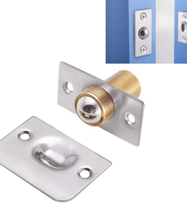 1 Pair 107 Stainless Steel Invisible Door Bead Spring Beads Special Bead Lock Door Bead