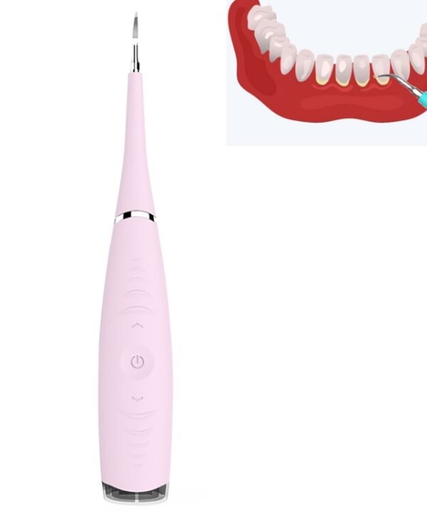 LSHOW YJK015A 3.7V USB Charging Five-speed Mode Waterproof Household Electric High-frequency Vibration Teeth Polisher