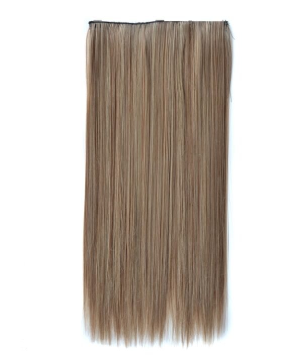 12M613# One-piece Seamless Five-clip Wig Long Straight Wig Piece