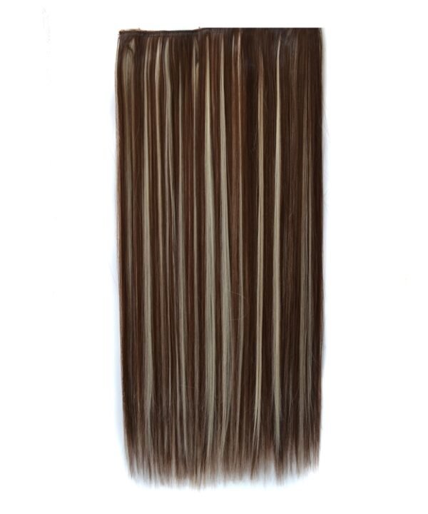 8H613# One-piece Seamless Five-clip Wig Long Straight Wig Piece
