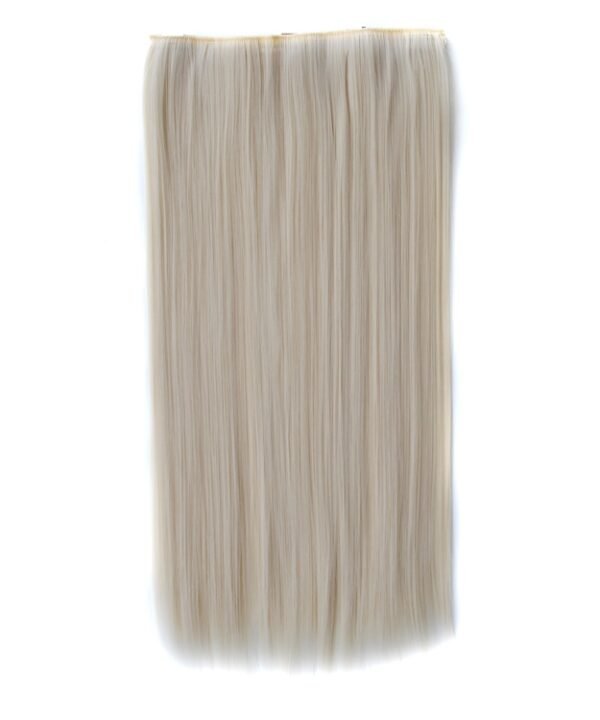60# One-piece Seamless Five-clip Wig Long Straight Wig Piece