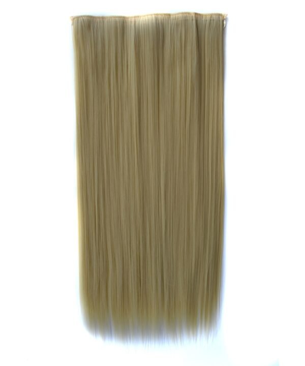 613# One-piece Seamless Five-clip Wig Long Straight Wig Piece
