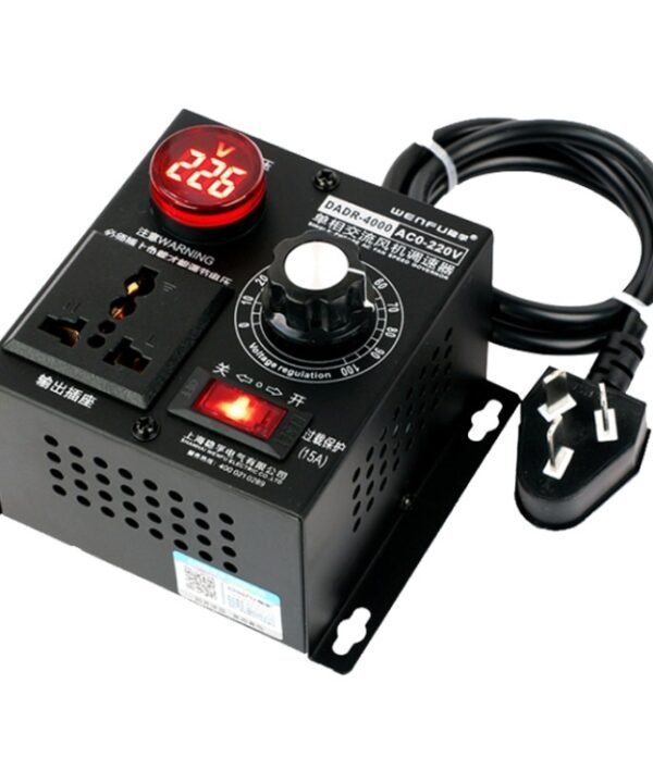 DADR-4000W Single-phase AC Fan Speed Controller, CN Plug