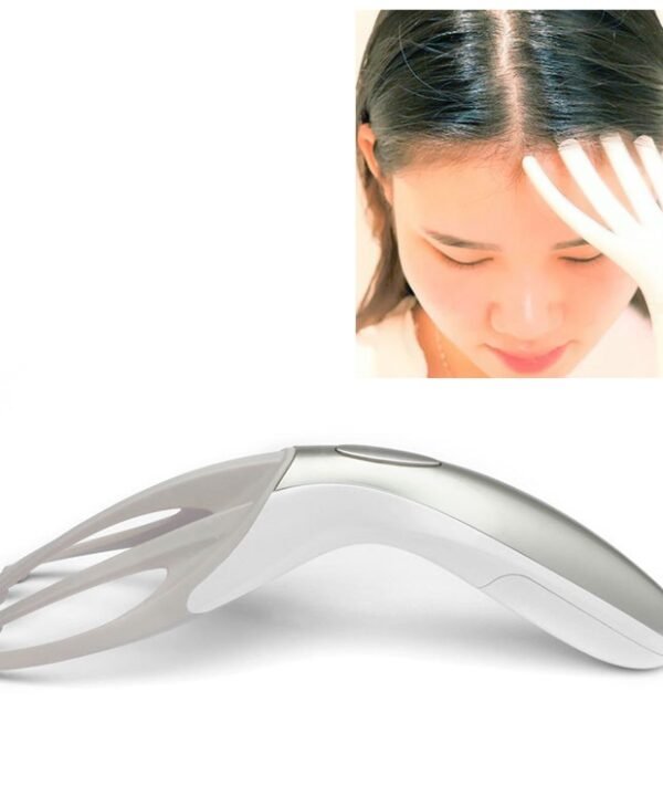 Mini Portable Multifunctional Head Massager Massage Comb, Battery Powered, Battery Powered (Black), Battery Powered (Gold), Battery Powered (White)