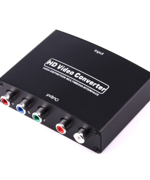 1080P HD HDMI to YPbPr Video and R/L Audio Adapter Converter, HDMI to YPbPr+R/L