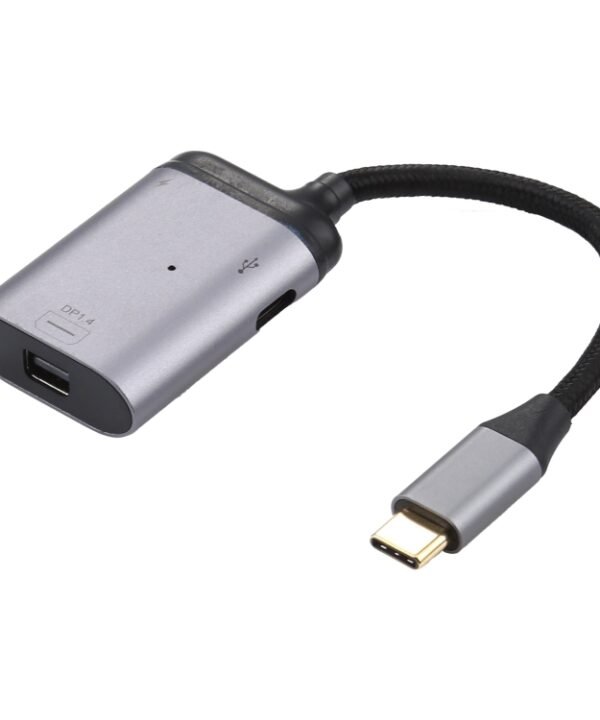4K USB-C / Type-C to Mini DisplayPort 1.4 + PD Data Sync Adapter Cable