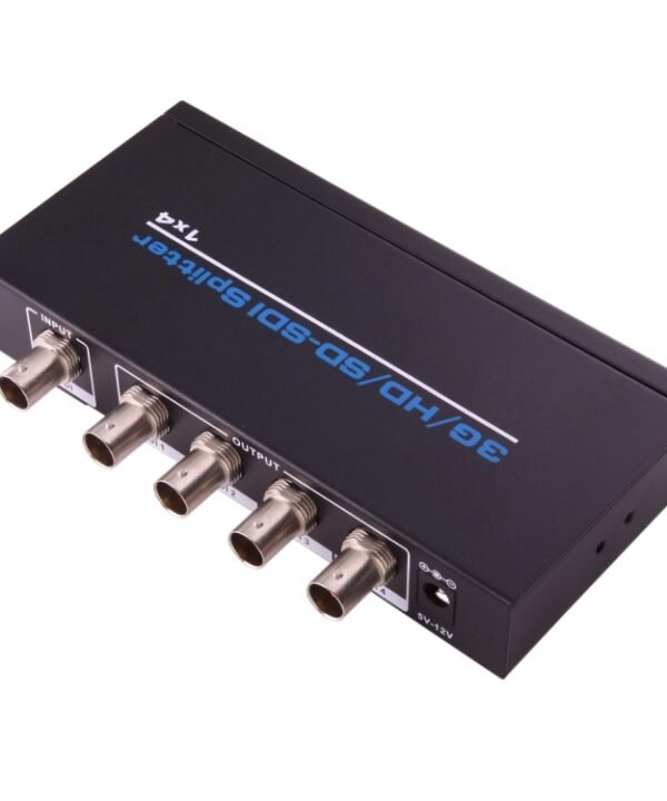 NEWKENG S114 SDI / HD-SDI / 3G-SDI 1X4 Splitter Video Adapter