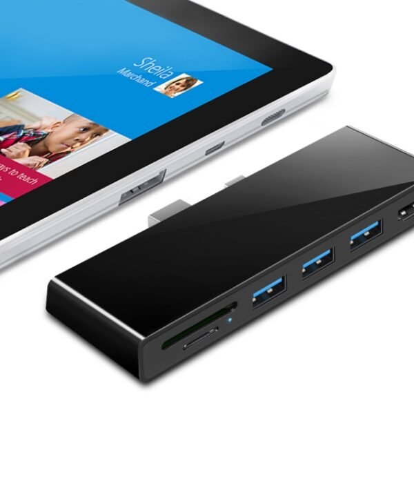 ROCKETEK SK-S5H 3 x USB 3.0 + HDMI + SD / TF Memory Card Reader HUB 4K HDMI Adapter, SK-S5H