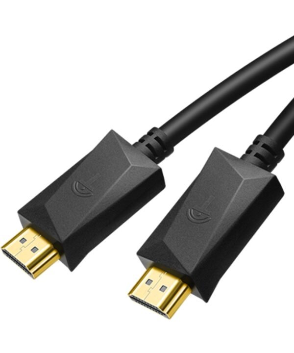 ROCKETEK HDMI01Y-2 HDMI 2.0 4K 30Hz 3D HD Gold-plated Connector HDMI Cable for All HDMI Devices, Length: 2m