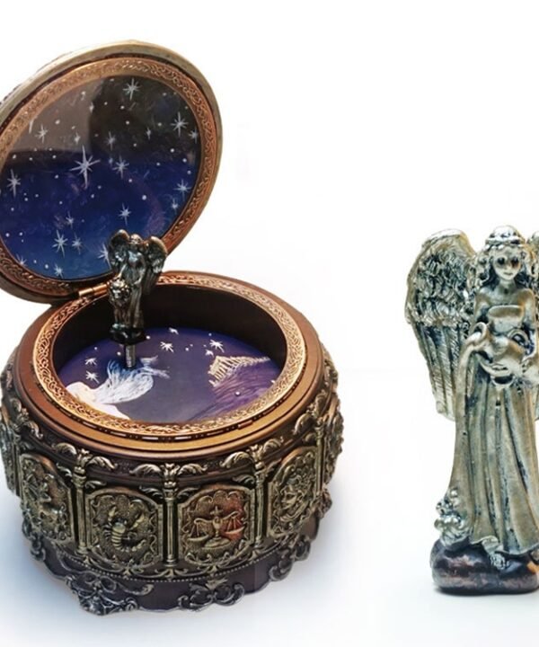 Constellation Luminous Resin Music Box Creative Birthday Gift (Taurus), HDR0230A, HDR0230B, HDR0230C, HDR0230D, HDR0230E, HDR0230F, HDR0230G, HDR0230H, HDR0230I, HDR0230J, HDR0230K, HDR0230L