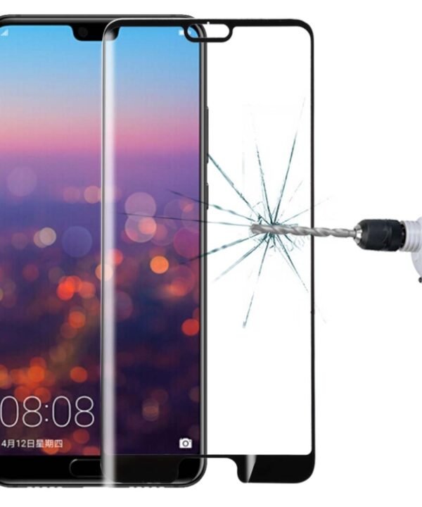 For Huawei P20 0.3mm 9H Surface Hardness 3D Full Screen Tempered Glass Film