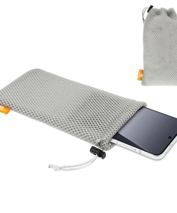 HAWEEL Pouch Bag for Smart Phones, Power Bank and other Accessories, Size up to 5.5 inch, 5.5 inch Grey, 5.5 inch Black