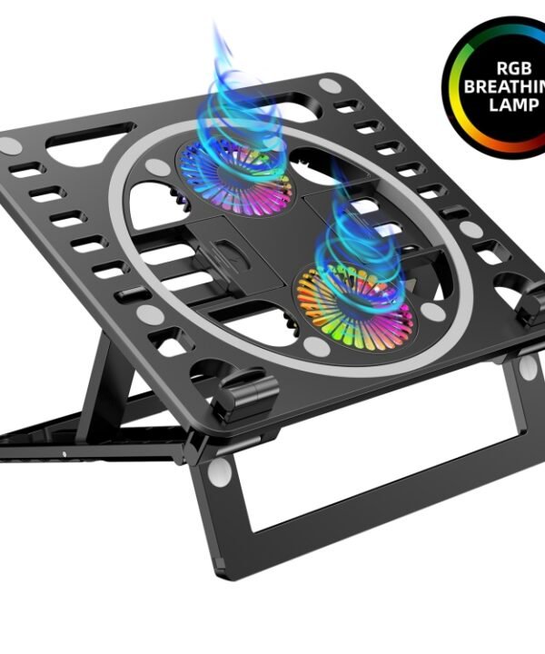 Gaming RGB Laptop Cooler Desk Stand