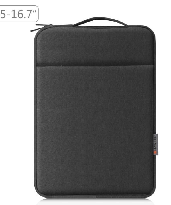 HAWEEL Laptop Sleeve Case Zipper Briefcase Bag with Handle for 15-16.7 inch Laptop, For 15-16.7 inch Laptop (with Handle)