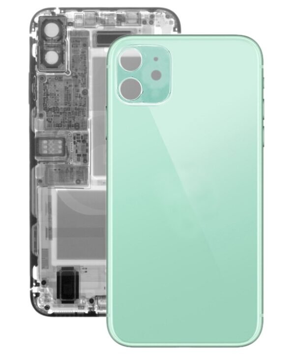 Glass Battery Back Cover for iPhone 11, For iPhone 11, Glass Battery Back Cover for 11, For iPhone 11(Glass)