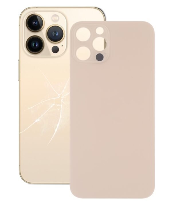 Easy Replacement Big Camera Hole Glass Back Battery Cover for iPhone 13 Pro Max, For iPhone 13 Pro Max(Not Disassemble)