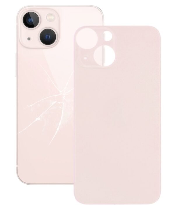 Easy Replacement Big Camera Hole Glass Back Battery Cover for iPhone 13 mini, For iPhone 13 mini(Not Disassemble)