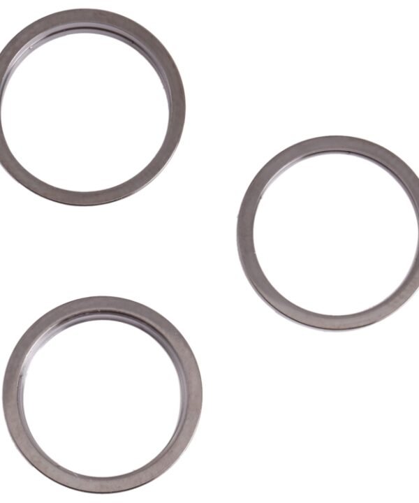 3 PCS Rear Camera Glass Lens Metal Outside Protector Hoop Ring for iPhone 13 Pro, For iPhone 13 Pro