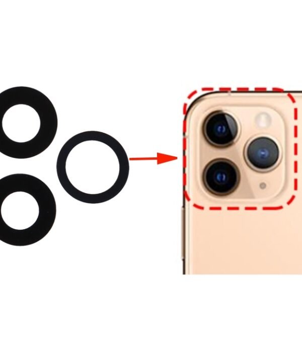 3 PCS / Set Back Camera Lens for iPhone 11 Pro