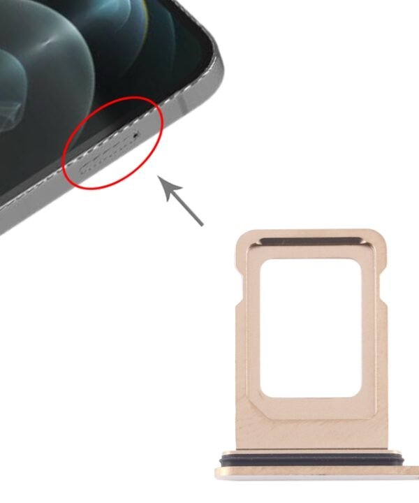 SIM Card Tray + SIM Card Tray for iPhone 12 Pro Max, For iPhone 12 Pro Max (Dual)