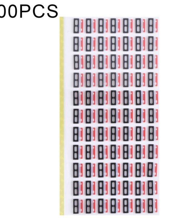 100 PCS Speaker Ringer Buzzer Dustproof Sponge Foam Pads for iPhone 12 Pro Max