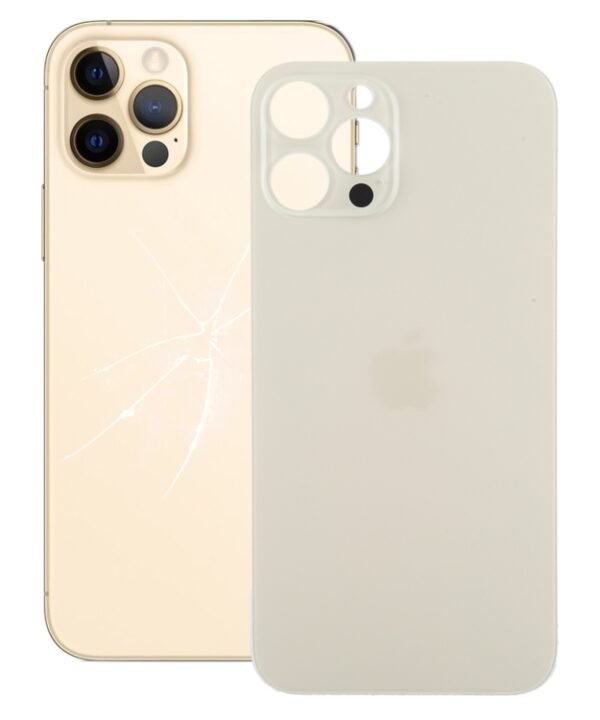 Easy Replacement Big Camera Hole Battery Back Cover for iPhone 12 Pro Max, For iPhone 12 Pro Max(Not Disassemble)
