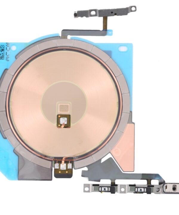 For iPhone 14 Pro Max NFC Wireless Charging Module with Power and Volume Flex Cable