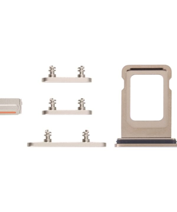 SIM Card Tray + SIM Card Tray + Side Keys for iPhone 14 Pro Max, For iPhone 14 Pro Max