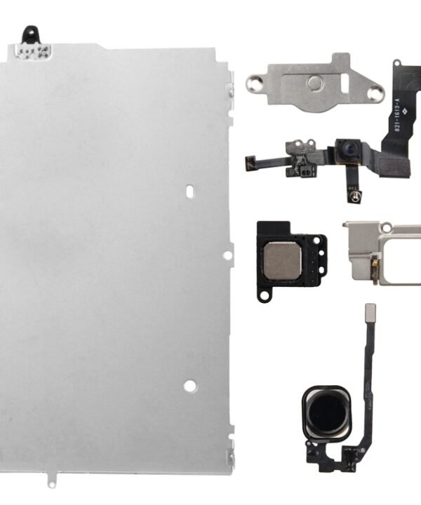 6 in 1 for iPhone 5s LCD Repair Accessories Part Set, For iPhone 5s (Black), For iPhone 5s (White)