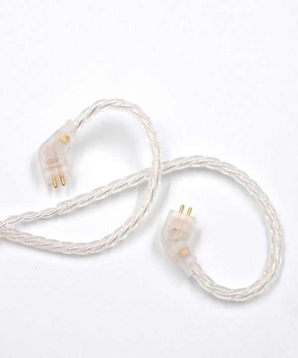 KZ B 8 Pin Oxygen-free Copper Silver Plated Upgrade Cable for KZ ZST / ES4 / ZS10 / AS10 / BA10 Earphones