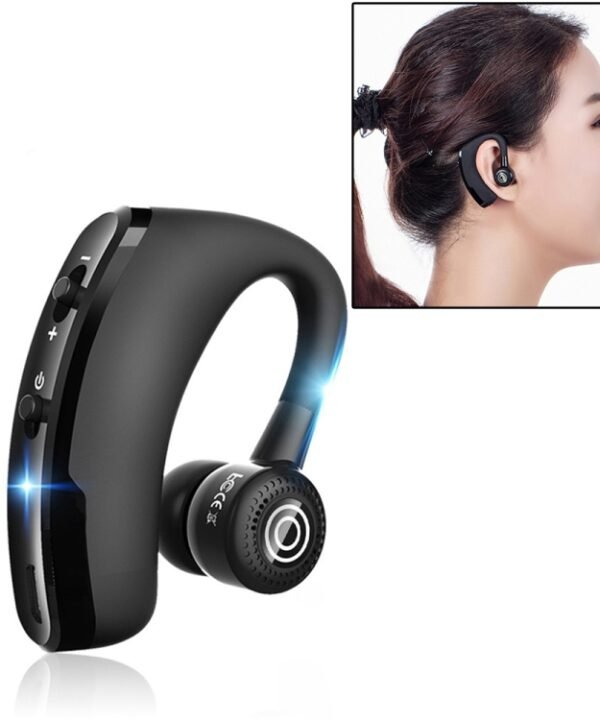 V9 Business Handsfree Wireless Bluetooth Headset CSR 4.1 with Mic for Driver Sport, V9