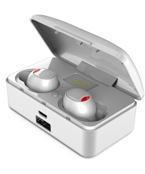 G10 TWS Bluetooth 5.0 Wireless Bluetooth Earphone with Charging Box, Support Digital Display & HD Call & Power Bank, G10