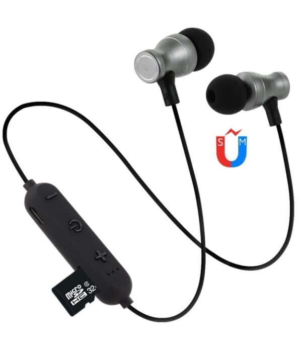 F11 Bluetooth 4.2 Hanging Neck Design Bluetooth Headset, Support Music Play & Switching & Volume Control & Answer